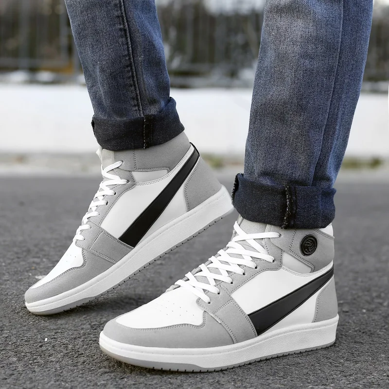 Bacca Bucci Grey BALANCER Fashion Sneakers Trainers Shoes for Men | Best Price UAE